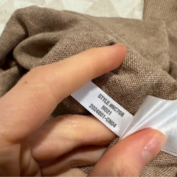 Madewell crest land side button tunic sweater - Picture 3 of 3